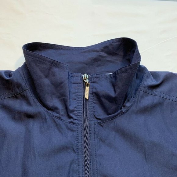 Reebok Windbreaker Jacket Mens Large Jersey Lined Full Zip Athletic Outdoor Golf - Picture 4 of 12